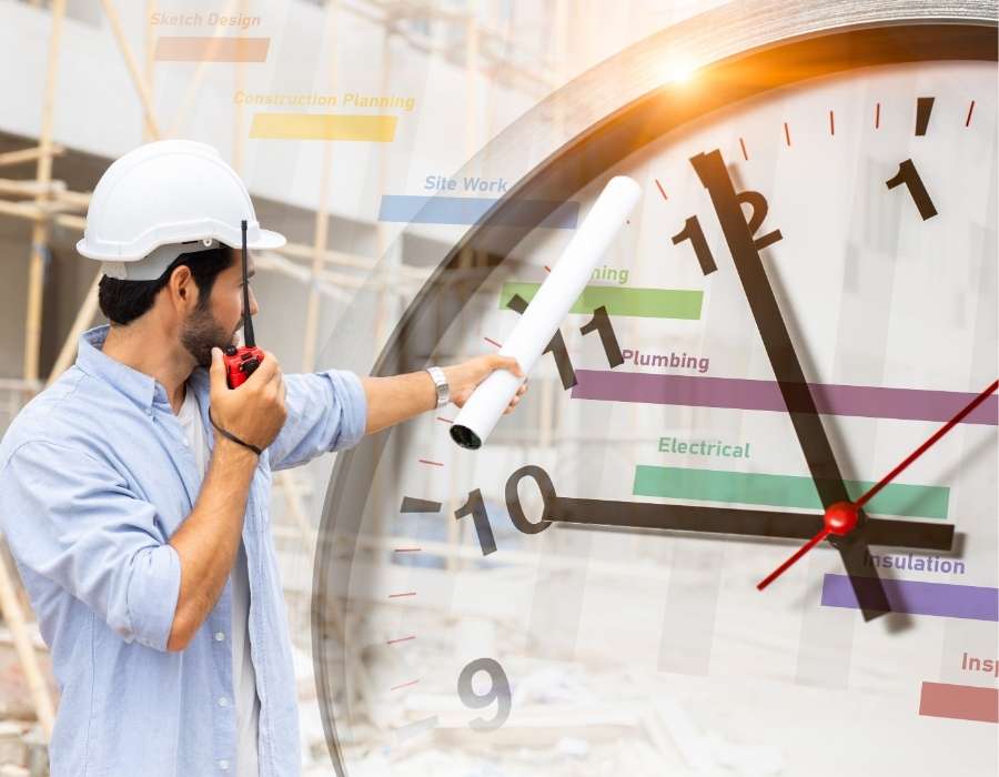 home construction timeline