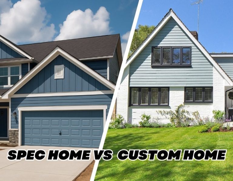 Spec Home Build vs. Custom Home Build: Which Should You Choose?